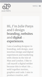 Mobile Screenshot of julieparys.com